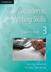 T��d�ln� s�rie Academic Writing Skills je ur�ena vysoko�kolsk�m student�m na pokro�il� �rovni, u�� studenty krok za krokem ps�t eseje na akademick� �rovni - u�ebnice