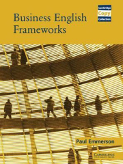 Business English Frameworks is a photocopiable resource book providing 60 frameworks covering a wide range of business topics. Intermediate to Upper-intermediate, Advanced.
