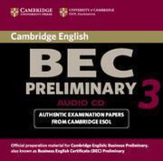 Cambridge BEC 3 contains four complete practice tests for the Cambridge BEC examination from Cambridge ESOL.