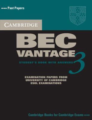 Cambridge BEC 3 contains four complete practice tests for the Cambridge BEC examination from Cambridge ESOL.