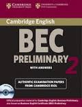 Cambridge BEC Preliminary Practice Tests 2 Self-study Pack
