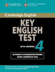 Cambridge KET 4 contains four complete papers for the Cambridge Key English Test from University of Cambridge ESOL Examinations.