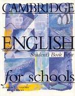 CAMBRIDGE ENGLISH FOR SCHOOLS 4 - STUDENT�S BOOK