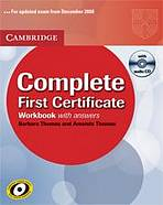 Complete First Certificate Workbook with answers and Audio CD
