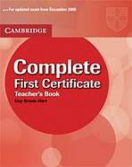 Complete First Certificate Teacher�s Book