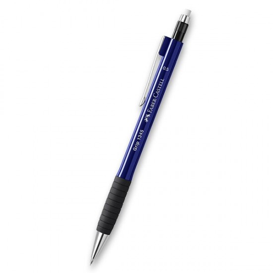 Mechanická tužka Faber-Castell Grip 1345 0,5 mm, výběr barev tm. modrá Faber-Castell