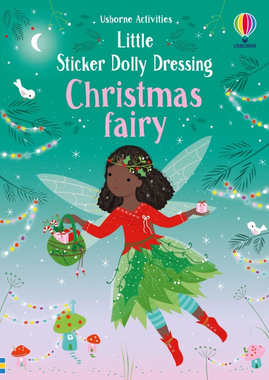 Little Sticker Dolly Dressing Christmas Fairy Usborne Publishing