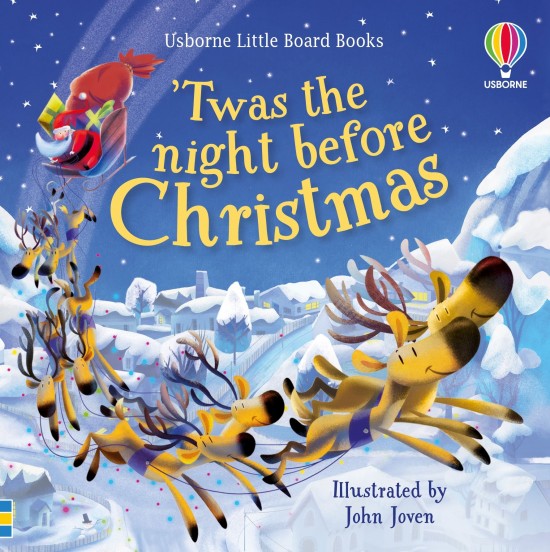Usborne Little Board Books Twas the Night Before Christmas Usborne Publishing