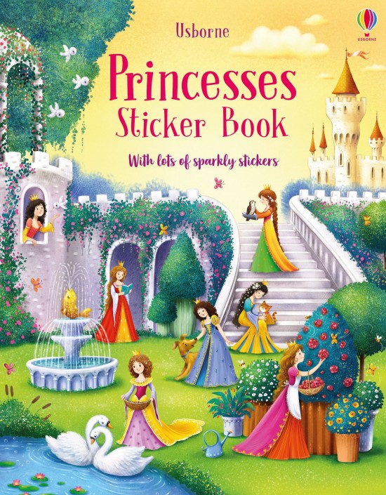 Princesses Sticker Book Usborne Publishing
