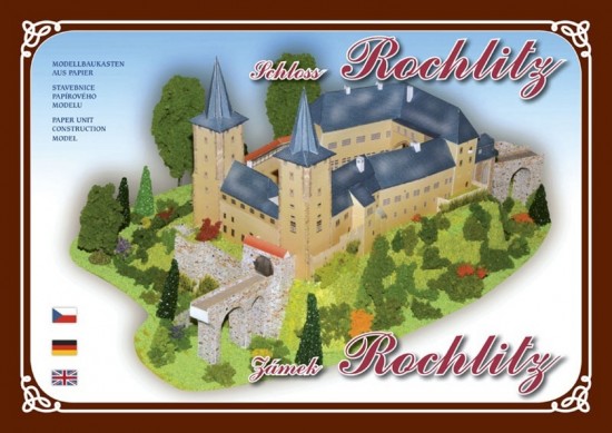 Zámek Rochlitz - Stavebnice papírového modelu Ivan Zadražil