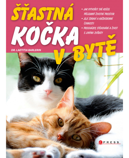 Šťastná kočka v bytě