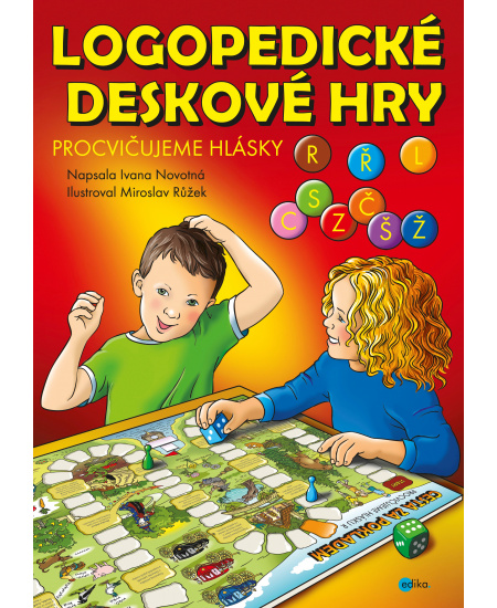 Logopedické deskové hry – Procvičujeme hlásky L, CSZ, ČŠŽ, R a Ř