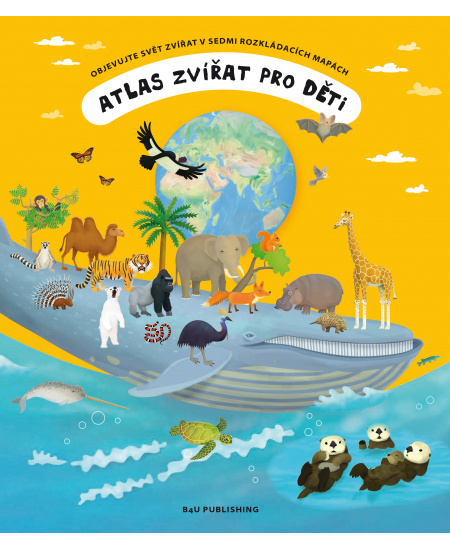 Atlas zvířat pro děti B4U Publishing
