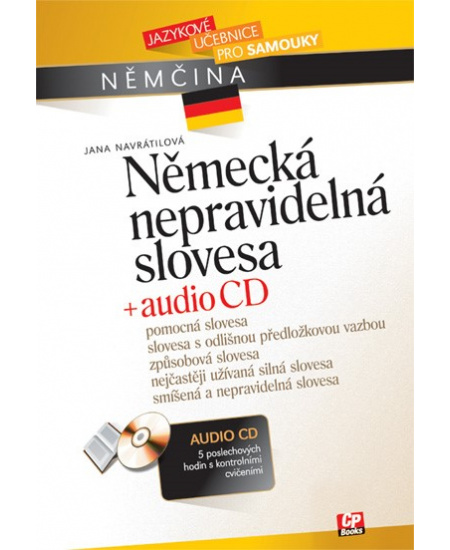 Německá nepravidelná slovesa + audio CD
