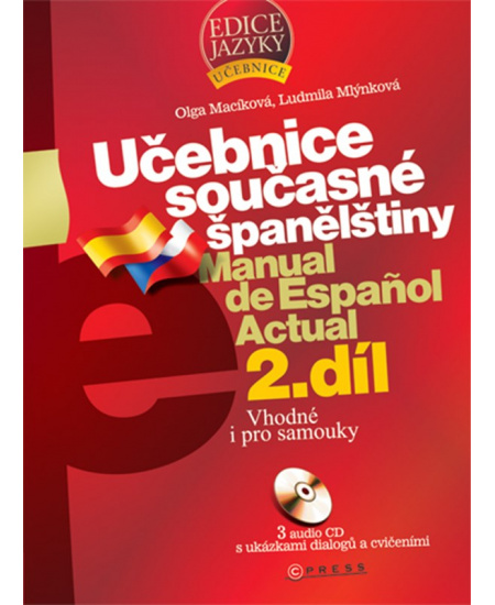 Učebnice současné španělštiny 2. díl + 3 audio CD