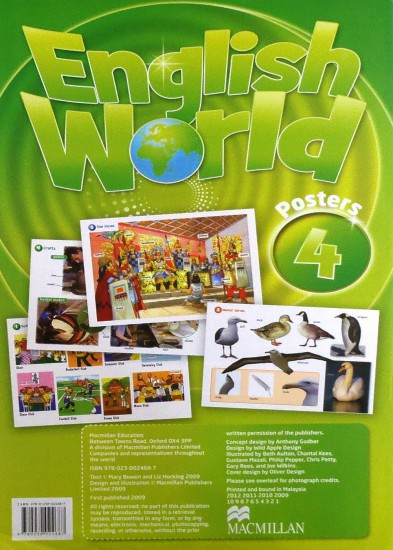 English World 4 Posters Macmillan