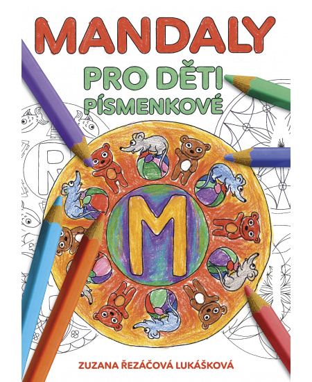 Mandaly pro děti - písmenkové
