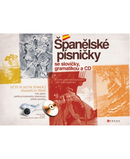 Španělské písničky se slovíčky, gramatikou a CD