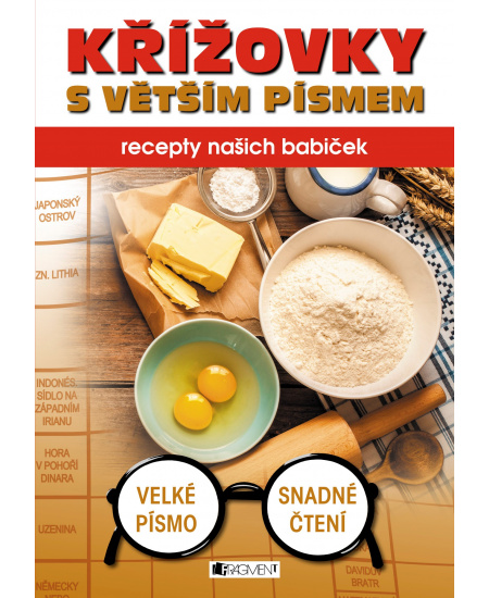 Křížovky s větším písmem – recepty našich babiček