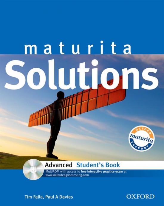 Maturita Solutions Advanced STUDENT´S BOOK + CD-ROM Czech Edition