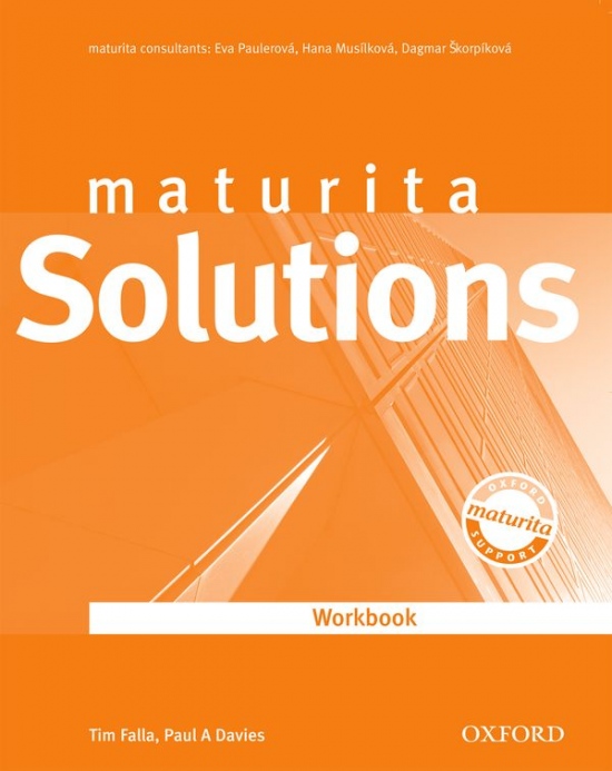 Maturita Solutions UPPER INTERMEDIATE WORKBOOK Czech Edition