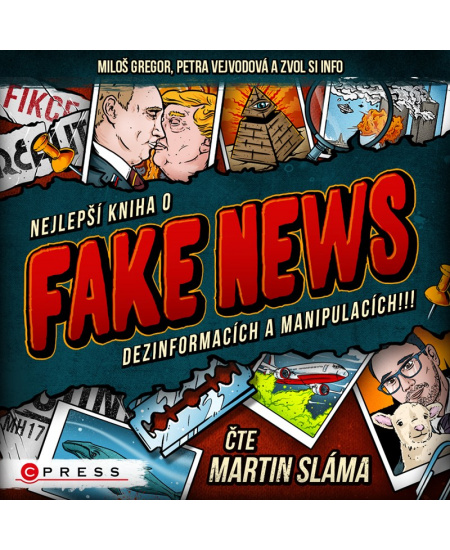 Nejlepší kniha o fake news!!! (audiokniha) CPRESS
