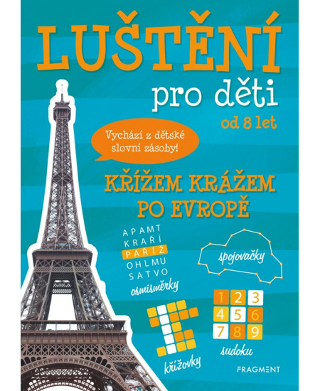 Luštění pro děti - Křížem krážem po Evropě