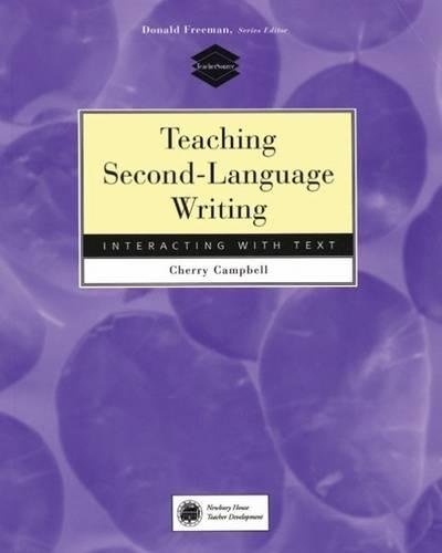 BOOKS FOR TEACHERS: TEACHING SECOND LANGUAGE WRITING National Geographic learning