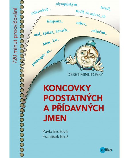 DESETIMINUTOVKY. Koncovky podstatných a přídavných jmen