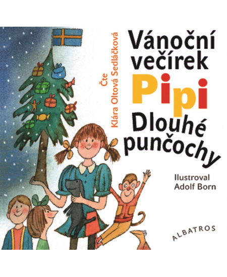 Vánoční večírek Pipi Dlouhé punčochy (audiokniha pro děti) ALBATROS