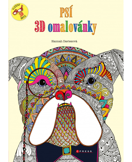 Psí 3D omalovánky