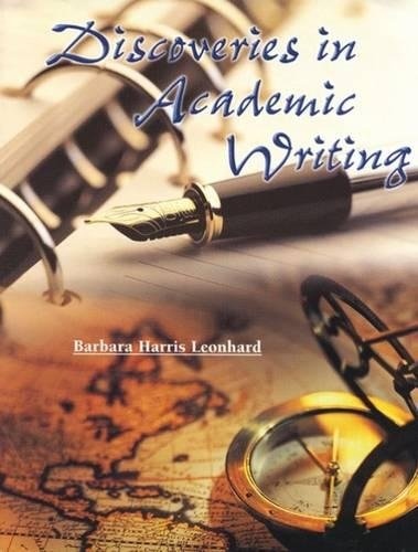DISCOVERIES IN ACADEMIC WRITING STUDENT´S BOOK