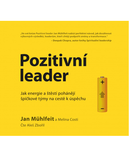Pozitivní leader - audiokniha MANAGEMENT PRESS