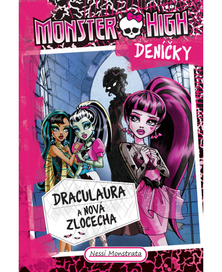 Monster High deníčky – Draculaura a nová zlocecha