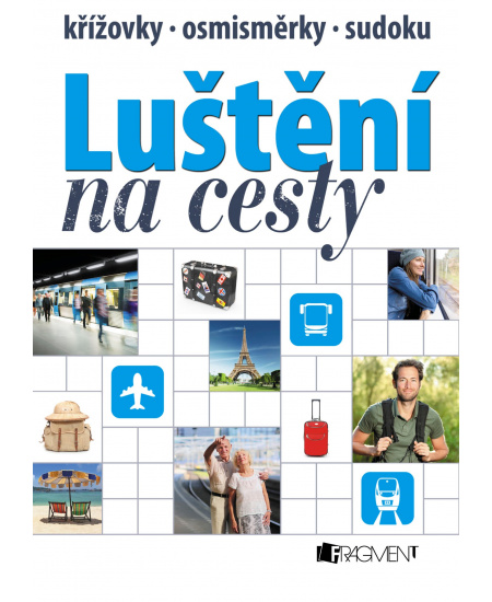 Luštění na cesty – křížovky, osmisměrky, sudoku (modrá)