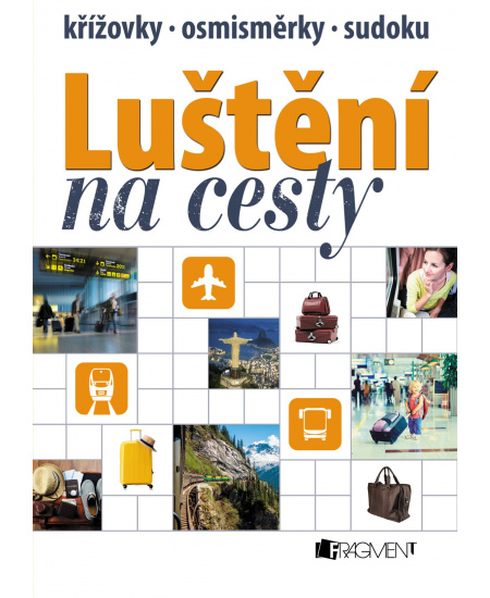 Luštění na cesty – křížovky, osmisměrky, sudoku (oranžová)