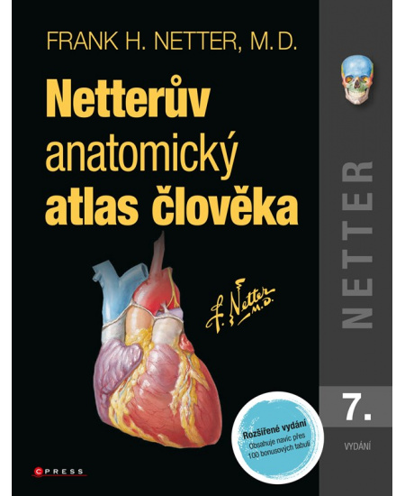 Netterův anatomický atlas člověka CPRESS