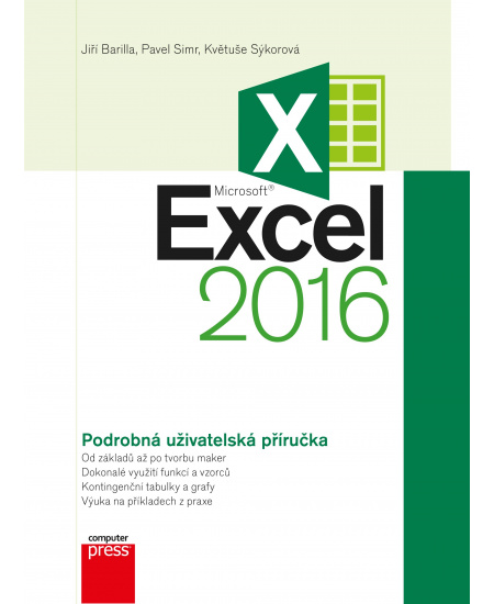 Microsoft Excel 2016 Podrobná uživatelská příručka Computer Press