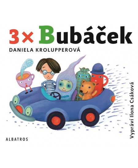 3x Bubáček (audiokniha pro děti) ALBATROS