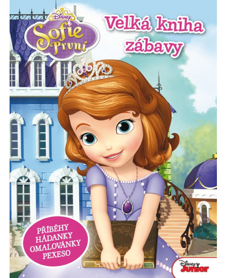 Sofie První - Velká kniha zábavy - příběhy, hádanky, omalovánky, pexeso