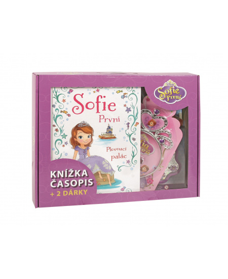 Sofie První - knížka Plovoucí palác, časopis + 2 dárky