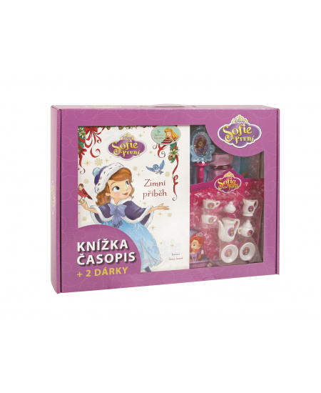 Sofie První - knížka Zimní příběh, časopis + 2 dárky