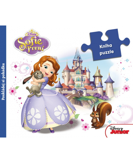 Sofie První - Kniha puzzle - Poskládej si pohádku