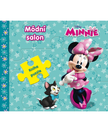Minnie - Módní salon - Kniha puzzle