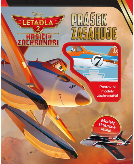 Letadla 2 - Hasiči a záchranáři - Prášek zasahuje - Postav si modely záchranářů!