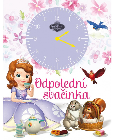 Sofie První - Odpolední svačinka (kniha s hodinami)