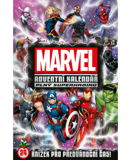 Marvel - Adventní kalendář plný superhrdinů EGMONT