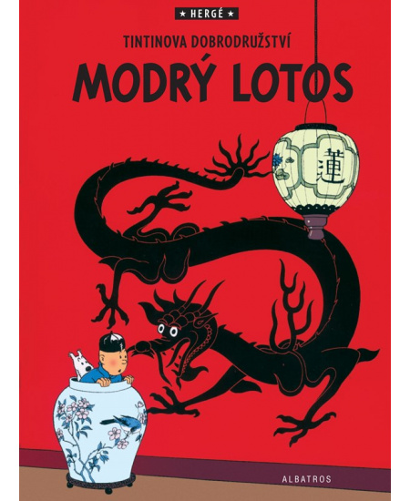 Tintin (5) - Modrý lotos ALBATROS