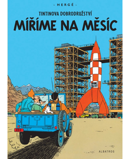 Tintin (16) - Míříme na Měsíc ALBATROS