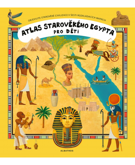 Atlas starověkého Egypta pro děti ALBATROS